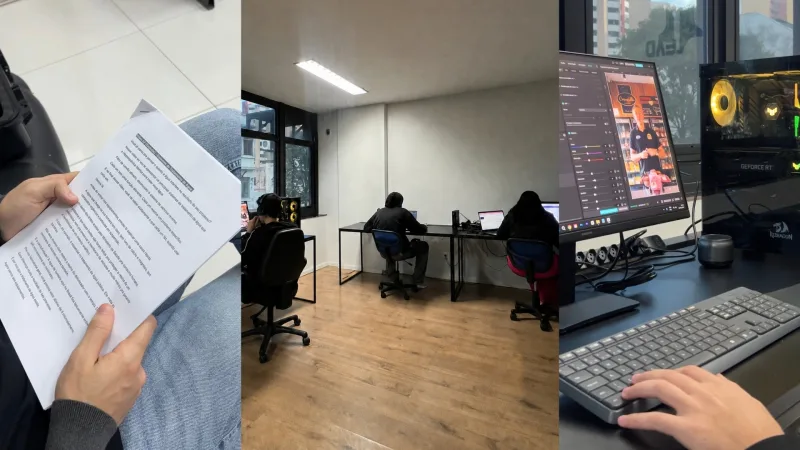 Captação e edição profissional — Onelead